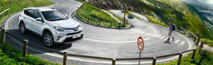 5. Właściwości jezdne Nowy RAV4 oferuje: aż trzy rodzaje napędu do wyboru: silnik benzynowy, silnik wysokoprężny i napęd hybrydowy, napęd na dwa lub cztery koła, trzy rodzaje skrzyni biegów:
