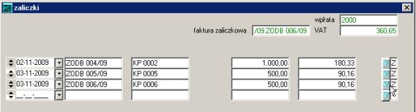 Okazało się, że na razie może odebrać jedynie stół o wartości 1000 zł. resztę kompletu mebli dostanie w innym terminie. Tak więc przy wystawianiu faktury VAT należy odjąć jedynie 1000 zł.