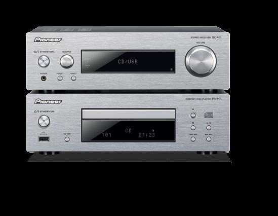 SX-20-K/S Wysokiej mocy amplituner stereo (2 x 100 W) z tunerem AM/FM z RDS, korektorem MM Phono, dużymi gniazdami dla zestawu