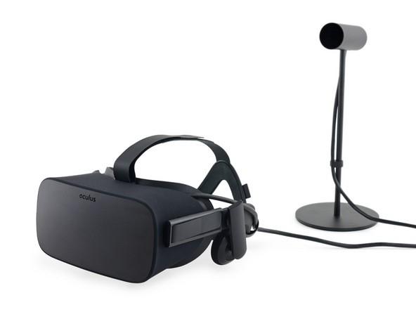 Oculus Rift Two OLED displays with a combined resolution of 2160 x 1200 90 FPS refresh rate Accelerometer, gyroscope, and magnetometer 360-degree headset tracking via Constellation IR camera