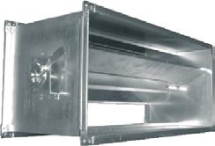 GAANTERIA VENTIATION ACCESSORIES pjp Przepustnica jednopłaszczyznowa prostokątna Single-leaf damper Przepustnice jednopłaszczyznowe służą do regulacji ilości powietrza przepływającej w kanale
