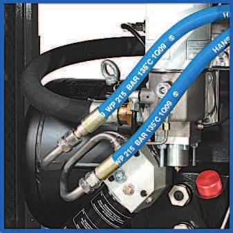 Silnik z napinaczem Panel kontrolny Automatyka Moduł śrubowy Chłodnica olejowo-powietrzna Wyciszenie kod GD-NKSB 30/08 GD-NKSB 30/10 GD-NKSB