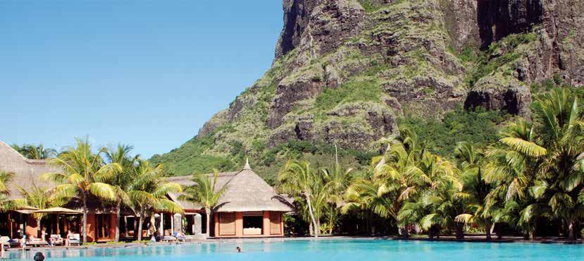 HOTEL: Elegancki pięciogwiazdkowy Hotel Dinarobin Golf & Spa to przystań spokoju idealne miejsce na spędzenie luksusowych wakacji na Mauritiusie i doskonałe sanktuarium umożliwiające odnowę ciała i