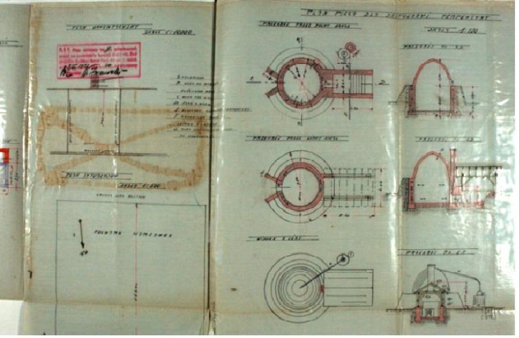 Ryc. 26. Projekt smolarni w folwarku Marianka (APL, UWL w. kom.-bud. Sygn. 334).