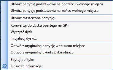 5. Na stronie Opcje finalizacji wybierz Finalizacja woluminu po zakończeniu odtwarzania. 6.