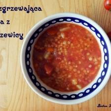 Pieczony schab z kolorową kaszą gryczaną () Brokuły - 1/3 sztuki (200 g) Kasza gryczana - 6 łyżek (90 g) Marchew - 2 sztuki (90 g) Olej rzepakowy, uniwersalny - 1/2 łyżki (5 ml) Pomidor - 1/4 sztuki