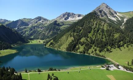 ALPEN Wokół Jeziora Wilsalpsee Vilsalpsee (1168)