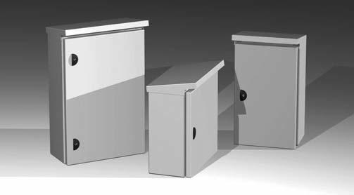 SZAFKI STEROWNICZE DASZEK TT Do instalacji zewnętrznych, gdy szafki są wystawione na działanie wszelakich warunków