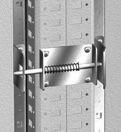 BLOKADA DRZWI DLA SZAF SZEREGOWYCH WTBPC/B/A Do rozszerzenia ryglowania drzwi dla dostępnych włączników głównych do szaf szeregowych.