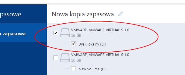 System docelowy jest uruchamiany za pomocą systemu UEFI. Stare i nowe dyski twarde pracują w tym samym trybie kontrolera (np. IDE lub AHCI).