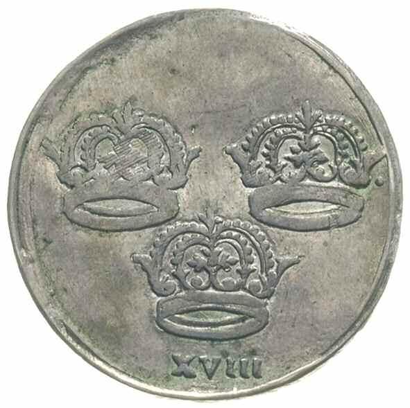 XVIII [Fot. 254]. I te monety miały zatem cechy szwedzkich monet królewskich więc monet Prus szwedzkich.