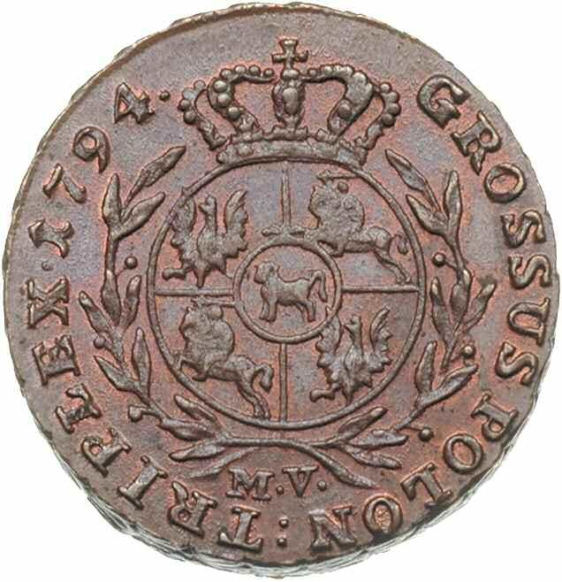 Monetą łączącą kurant z miedzią zostały nowowprowadzone dziesięciogroszówki, wciąż pełnowartościowe, dość ubogie w szacie zewnętrznej [Fot. 332].