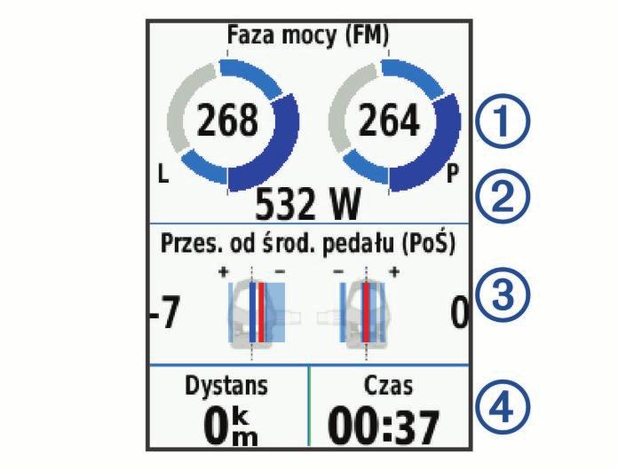 Wybierz % FTP, aby wyświetlić i edytować strefy jako wartości procentowe wskaźnika FTP.