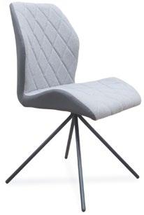 -75 cm 12 DC-310 krzesło tapicerowane, ekoskóra kolor