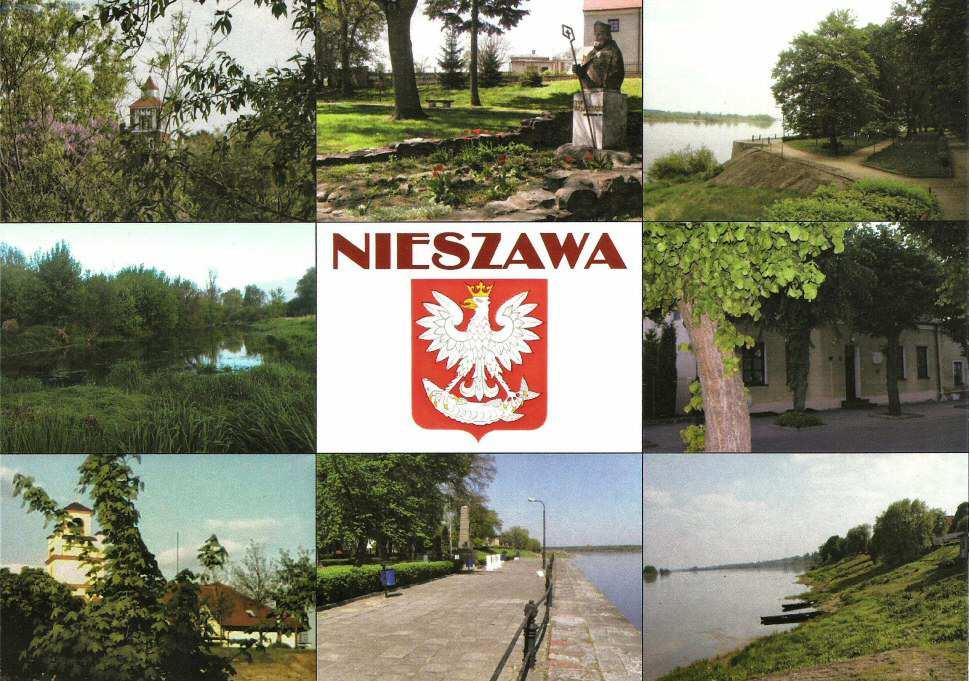 Aax-28 2012 Aax-28r 2012 widokówka wydawca nieznany. NIESZAWA. Na rewersie: NIESZAWA WIDZIANA OCZYMA DZIECI (KONKURS EKO - FOTO 2012) fot.