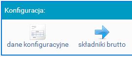 Opcja składniki brutto Kolejną opcją w konfiguracji jest opcja składniki brutto.