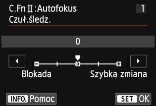 3 Ustawienia funkcji indywidualnychn C.Fn II: Autofokus C.