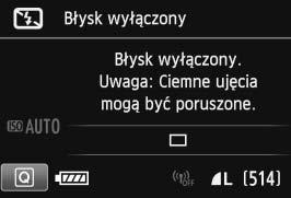 Ten tryb jest także przydatny w celu uwydatnienia światła otoczenia, na przykład podczas fotografowania w świetle świec.