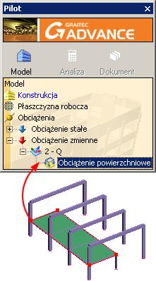 W pilocie: wybierz podsystem Kondygnacja > Płyty. Aby narysować płytę jak na poniższym rysunku wybierz z paska narzędzi Modelowanie opcję. W oknie właściwości płyty zdefiniuj grubość 15