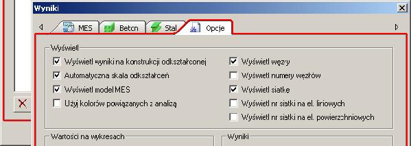 Graficzna prezentacja wyników Na etapie post-processingu dostępny jest nowy zestaw narzędzi oraz poleceń.