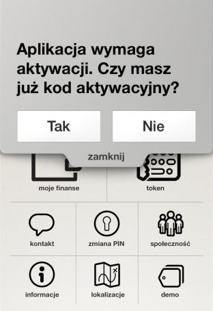 AKTYWACJA APLIKACJI Aby korzystać ze wszystkich możliwości jakie daje Ci aplikacja eurobank mobile, wymagana jest jej aktywacja.