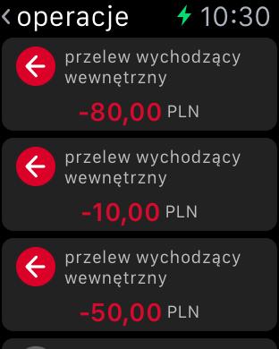 ostatnich operacji wraz z ich szczegółami mobilne powiadomienia o zdarzeniach na koncie (po uprzednim skonfigurowaniu powiadomień w serwisie eurobank online) Aby powyższe dane mogły