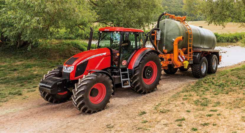 SILNIK CIĄGNIKI ZETOR NAPĘDZANE SĄ SILNIKAMI WŁASNEJ KONSTRUKCJI.