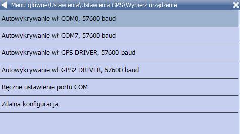 Następuje przeszukanie dostępnych portów w poszukiwaniu