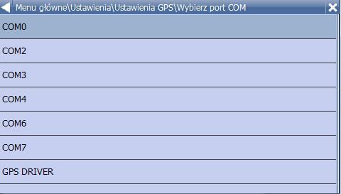 Po przeszukaniu portów klikamy na pierwszą od góry opcję: