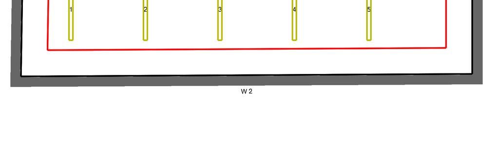 : 14/04/2015 143 3 sala lekcyjna 2/10 sala komputerowa 3.1 Opis, sala lekcyjna 2/10 sala komputerowa 3.1.1 Plan pomieszczenia 0.0-0.5-1.0-1.5-2.0-2.5-3.0-3.5-4.0-4.5-5.0-5.