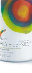 DAILY BIOBASICS Odź ywcze źródło energii najwyźszej jakości! Napój odżywczy Daily BioBasics posiada wszystko, co potrzeba do wspierania ogólnego zdrowia.