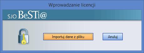 Rysunek 15. Okno komunikatu Jeżeli instalacja była wykonana bez opcji Inicjuj tworzenie nowej bazy danych to należy zgodnie z opisem w rozdziale 2.7.1 dokonać ręcznego stworzenia nowej bazy danych.