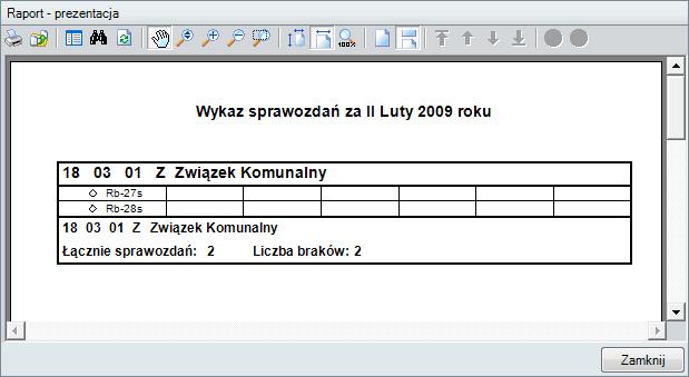 Aby wygenerować raport w oparciu o gotowy szablon raportu, należy kliknąć dwukrotnie myszką na jednym z raportów, znajdujących się na drzewie nawigacyjnym w module Raporty.