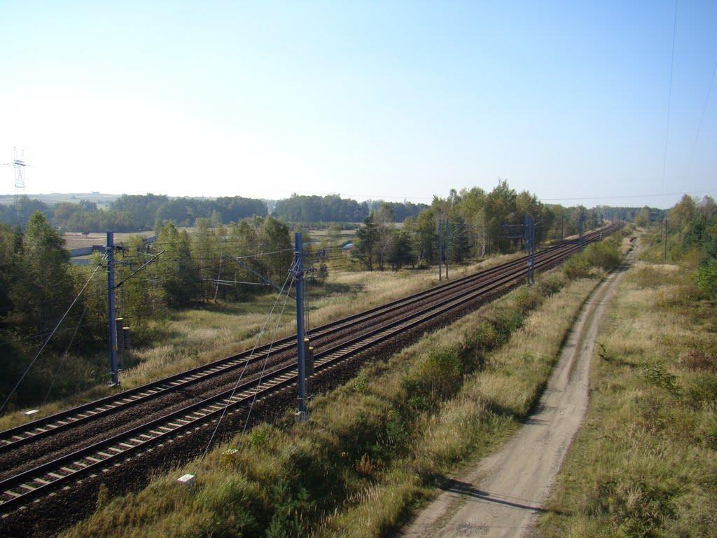 Centralna Magistrala Kolejowa CMK stan obecny Geometria linii, sieć trakcyjna, nawierzchnia kolejowa i rozjazdy są już dostosowane do prędkości 250 km/h, zasilanie do 230 km/h, a obiekty inżynieryjne