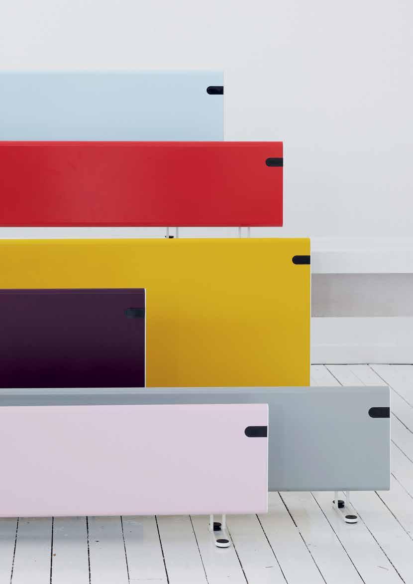 Nasze kolory Grzejnik panelowy może stanowić zabawny kontrast z wnętrzami Waszych domów lub wtapiać się w tło.