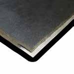 Panel URSA AIR ALUVEL A2 Powierzchnia zewnętrzna składa się z warstwy aluminium wzmocnionego gęstą siatką z włókna szklanego. Wykończenie wewnętrzne stanowi czarny welon szklany.