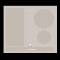 indukcyjna  Bezpośredni wybór mocy Blokada na czyszczenie Stop&Go Moc płyty: 7200 W Szerokość: 60 cm Kolor: beżowy