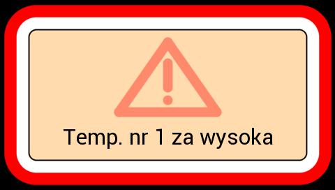 3. Komunikaty alarmowe Centrala alarmowa wyświetla na ekranie komunikaty alarmowe wraz z opisem zdarzenia.