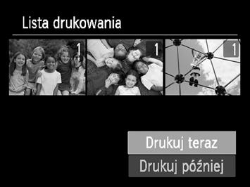 Wybieranie zdjęć do wydrukowania (DPOF) Ustawianie jednokrotnego wydruku wszystkich zdjęć Anulowanie wszystkich wyborów Drukowanie wybranych zdjęć (DPOF) Wybierz opcję [Wybierz wszystkie].