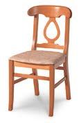 Krzesło Classic s66 / g60 / w86 cm Materiał: nogi drewniane, siedzisko z tkaniny Kolor: szarofioletowy