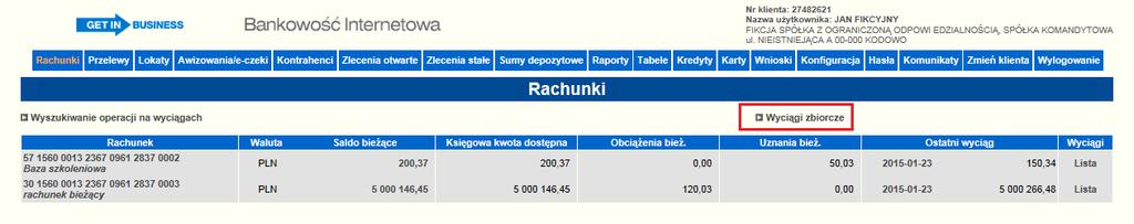 6.1.4. Tworzenie paczek przelewów odroczonych Instrukcja obsługi aplikacji GB24 v. 2.37A.009N Została również wprowadzona funkcjonalność paczek przelewów odroczonych.