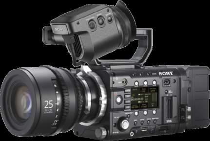 Kamery: F55 1. Sony PMW-F55 Body 2.
