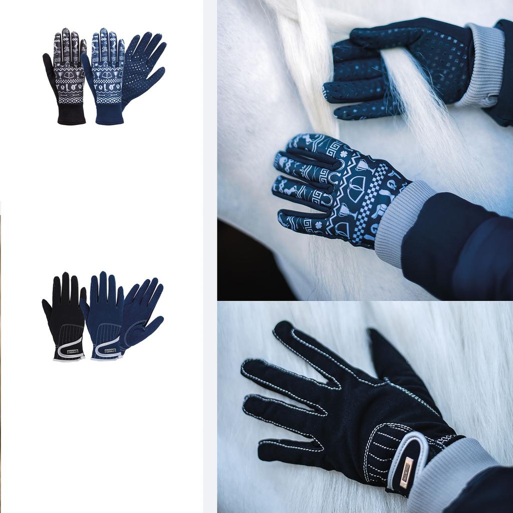 Art. 06078 RĘKAWICZKI GLOVES INGE Scandi Bardzo wygodne rękawiczki zimowe, podszyte ciepłym polarem. Na całym wnętrzu dłoni antypoślizgowy wzór z silikonu.