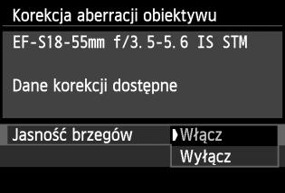 1 W przypadku obrazów RAW korekcję można przeprowadzić w programie Digital Photo Professional (dostarczone oprogramowanie, str. 364).