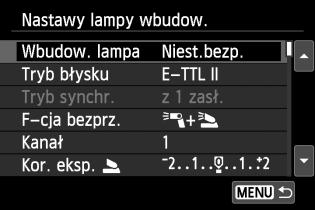 Niestandardowe fotografowanie z bezprzewodową lampą błyskową Fotografowanie z pełną automatyką przy użyciu wbudowanej lampy błyskowej i wielu zewnętrznych lamp błyskowych Speedlite Do fotografowania