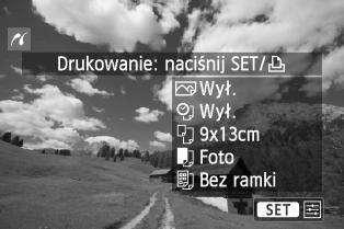 wdrukowanie Wygląd ekranu i opcje ustawień zależą od używanej drukarki. Niektóre ustawienia mogą być niedostępne. Szczegółowe informacje na ten temat można znaleźć w instrukcji obsługi drukarki.