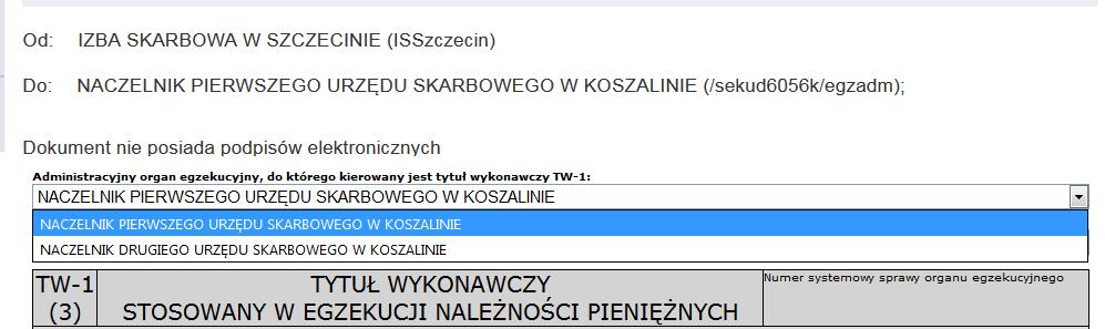 również umieszczony