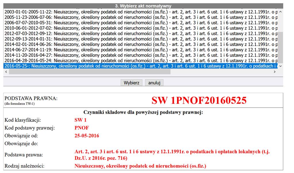 5.4. Kod wierzyciela W bloku F poz. 1, znajduje się pole [Kod wierzyciela].