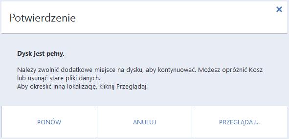 Sprawdzanie poprawności kopii zapasowych w autonomicznej wersji programu Acronis True Image (nośnik startowy) Aby sprawdzić poprawność określonej wersji kopii zapasowej lub całej kopii zapasowej: 1.