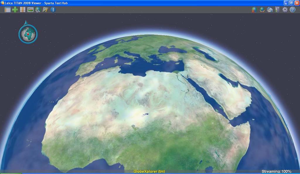 ERDAS TITAN 2008 (możliwości) Wirtualny glob 3D
